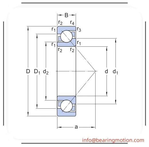 7315 BECBM Angular Contact Ball Bearing